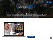 Tablet Screenshot of minus40.com.au